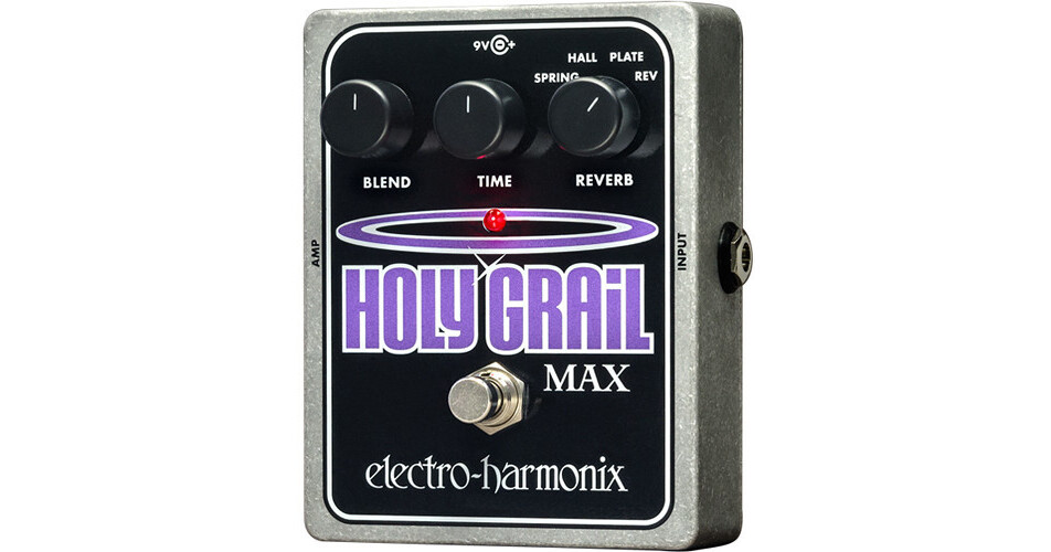 Electro-Harmonix Holy Grail Max Reverb Guitar Pedal HOLYGRAILMAX