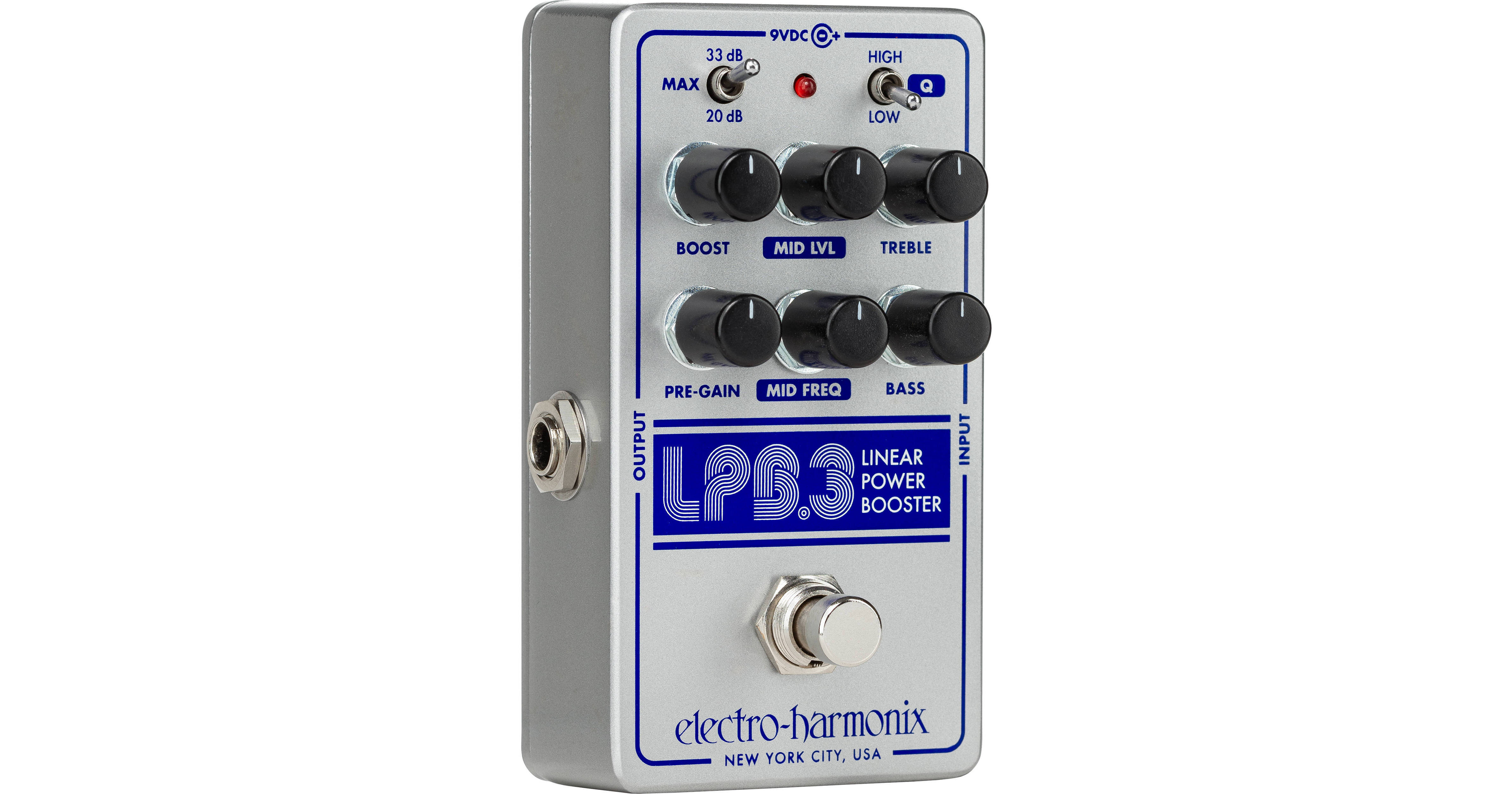 Electro-Harmonix LPB-3 Linear Power Booster Pedal LPB-3 B&H