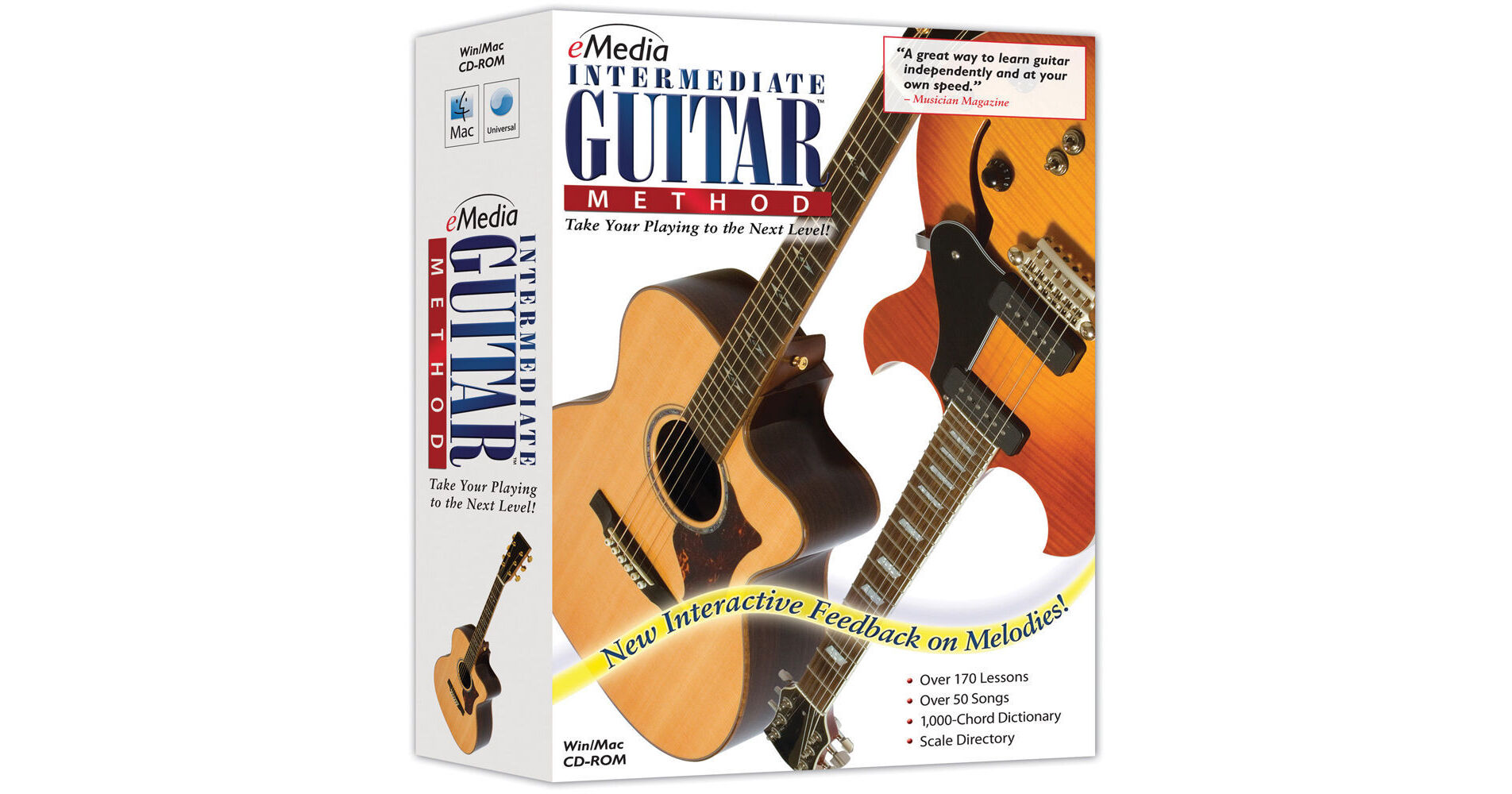 eMedia Music Intermediate Guitar Method Version 3.0 EG10112DLM