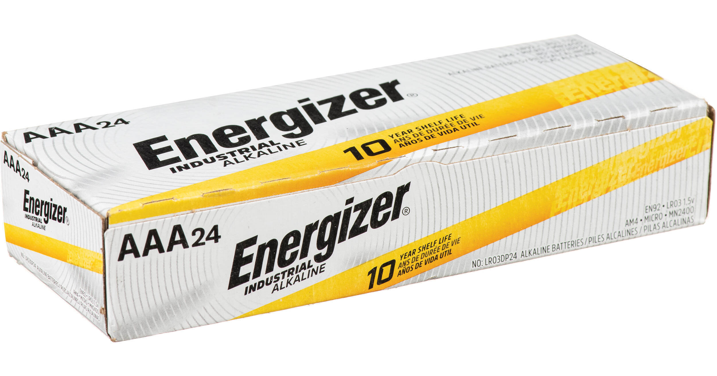Energizer Industrial AAA Alkaline Batteries (24-Pack) EN92 B&H
