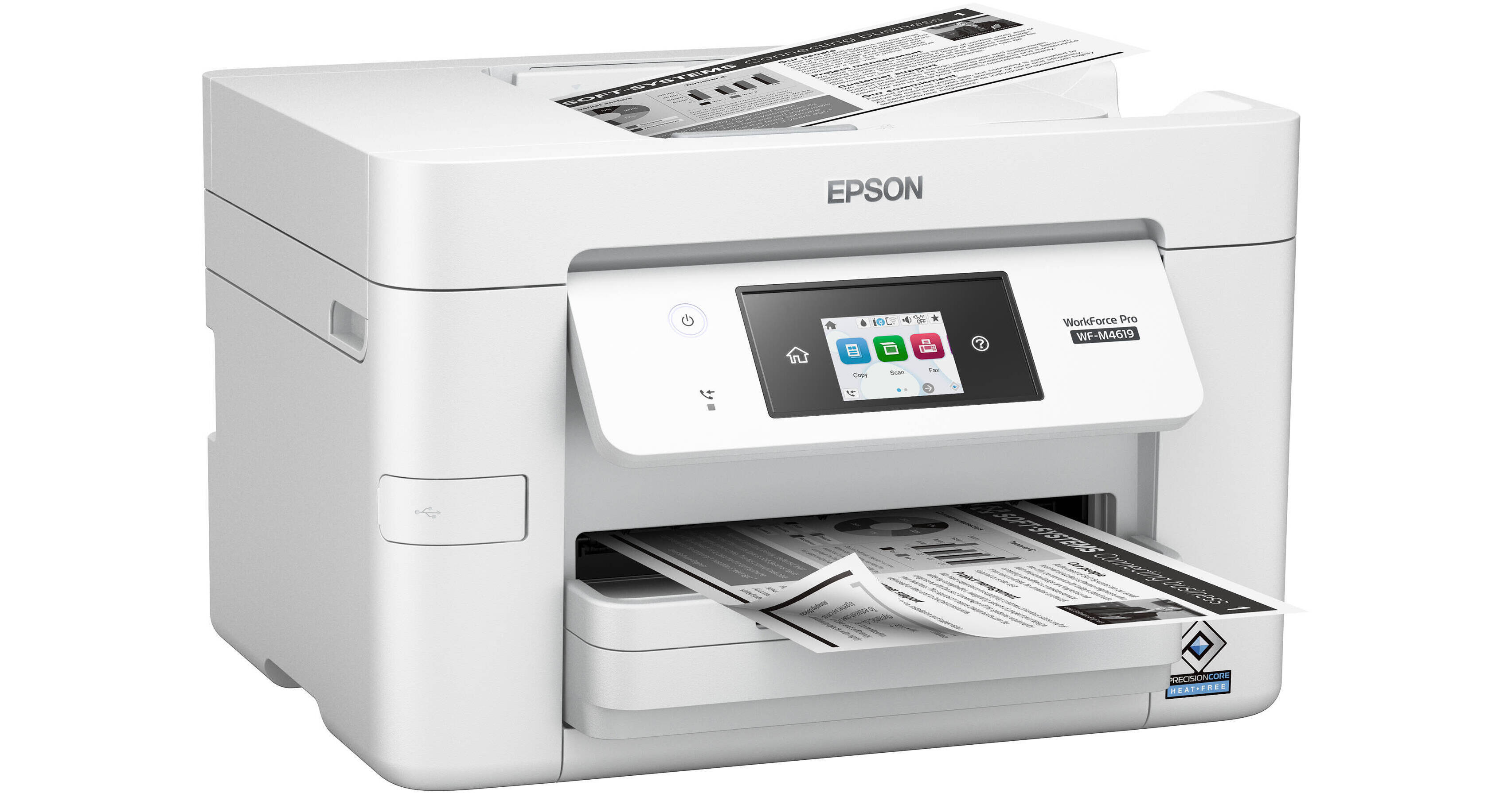 Epson WorkForce Pro WF-M4619 Monochrome MFP Inkjet C11CK74201