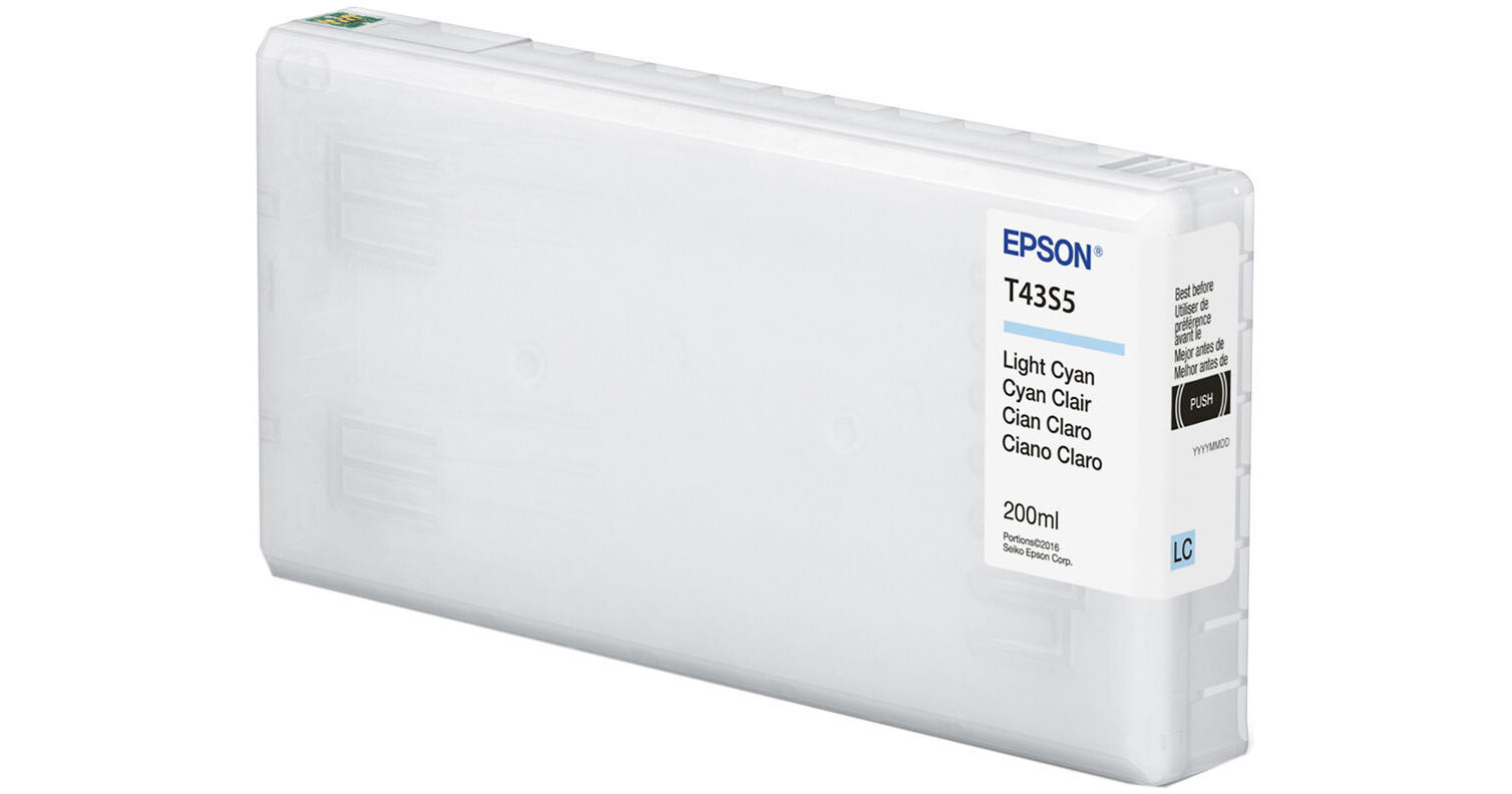 Epson T43S520 UltraChrome D6r-S CYAN INK CART 200 ML