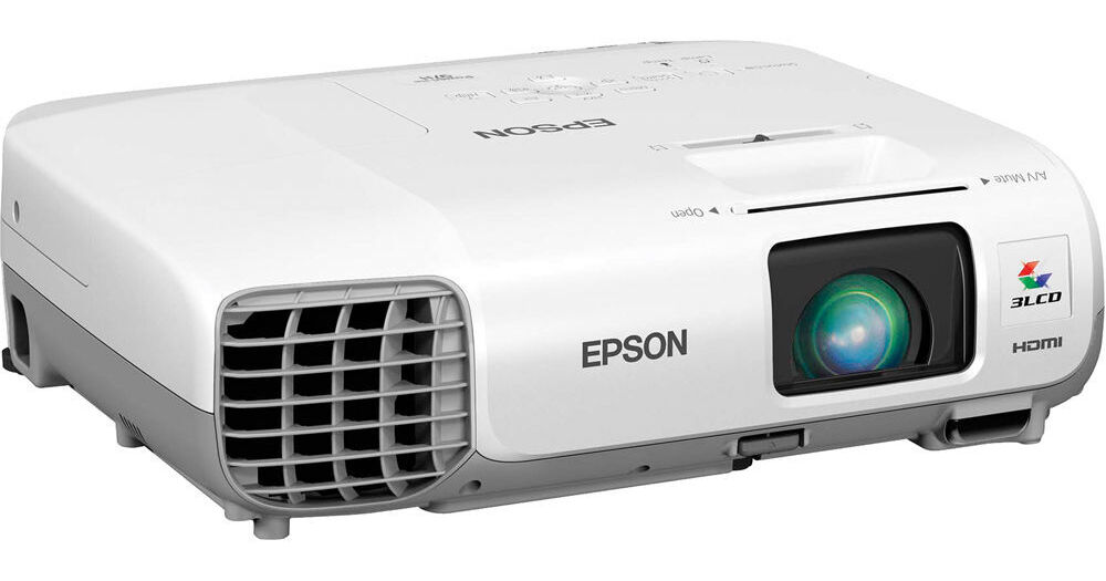 Epson PowerLite 97H 2700 Lumen XGA 3LCD Multimedia V11H688020