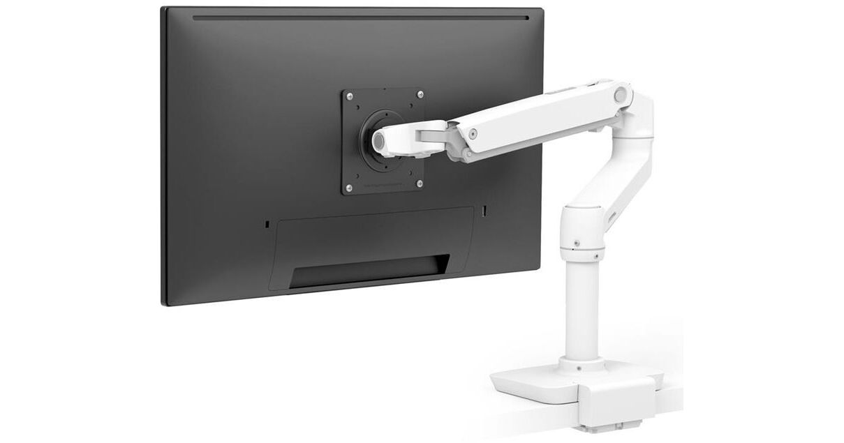 Ergotron LX Desk Monitor Arm with Low-Profile Clamp 45-626-216