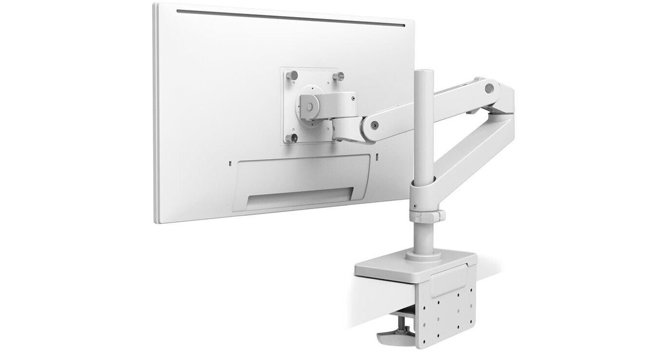 Ergotron LX Pro Desk Arm with Tall Pole (White) 45-695-290 B&H