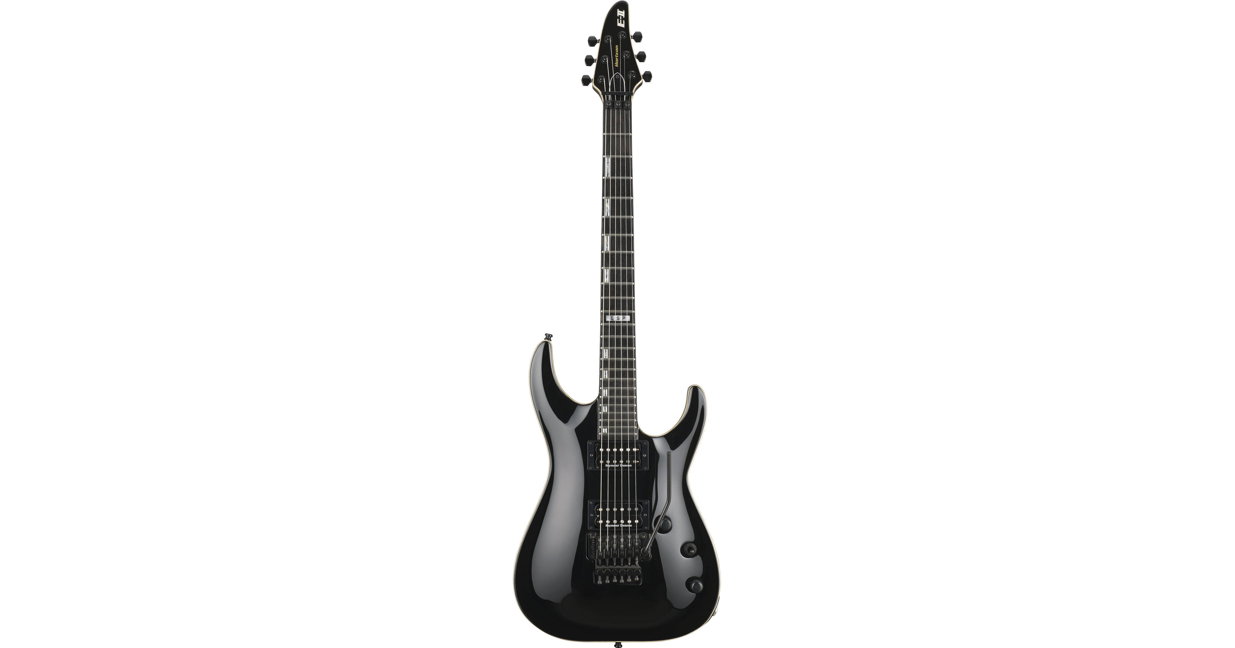 ESP E-II Horizon FR Electric Guitar (Black) EIIHORFRBLK B&H