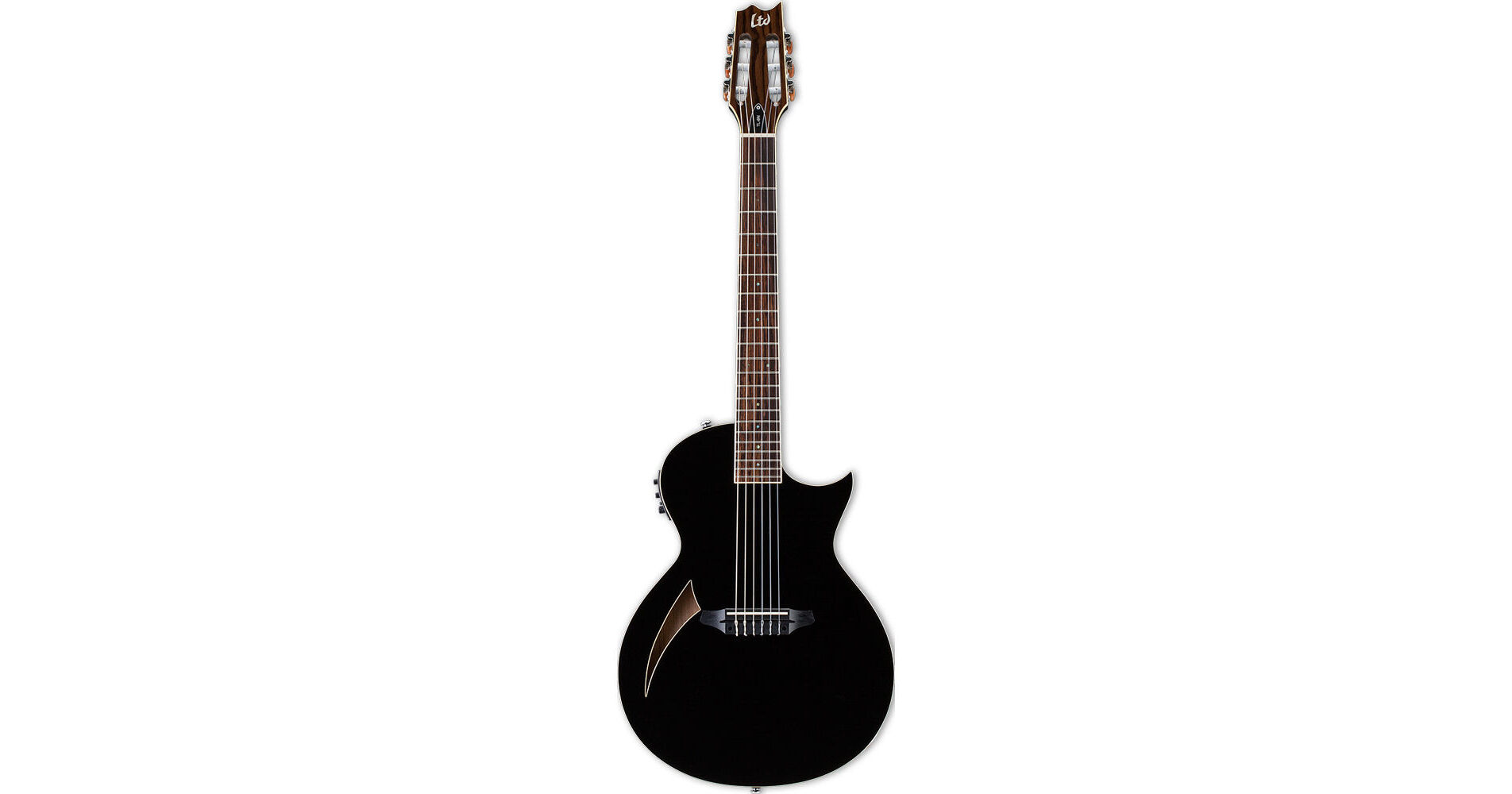 ESP LTD Thinline Series TL-6N Nylon-String LTL6NBLK B&H Photo