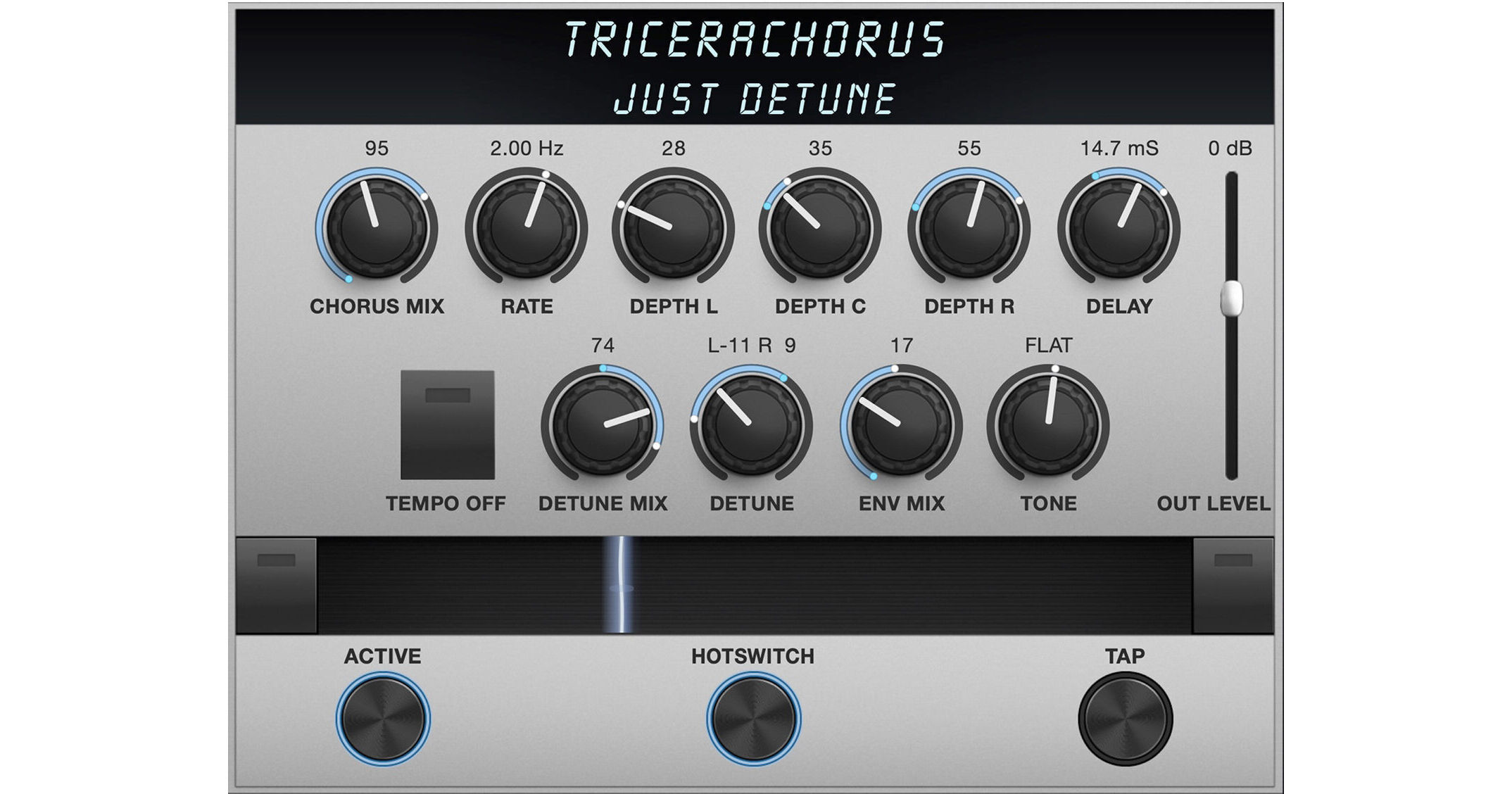Eventide TriceraChorus Vintage Tri-Chorus and MicroPitch Eventide TriceraChorus Vintage Tri-Chorus and MicroPitch