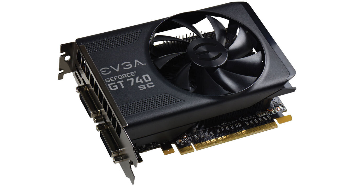 EVGA GeForce GT 740 Superclocked Graphics Card 02G-P4-3747-KR