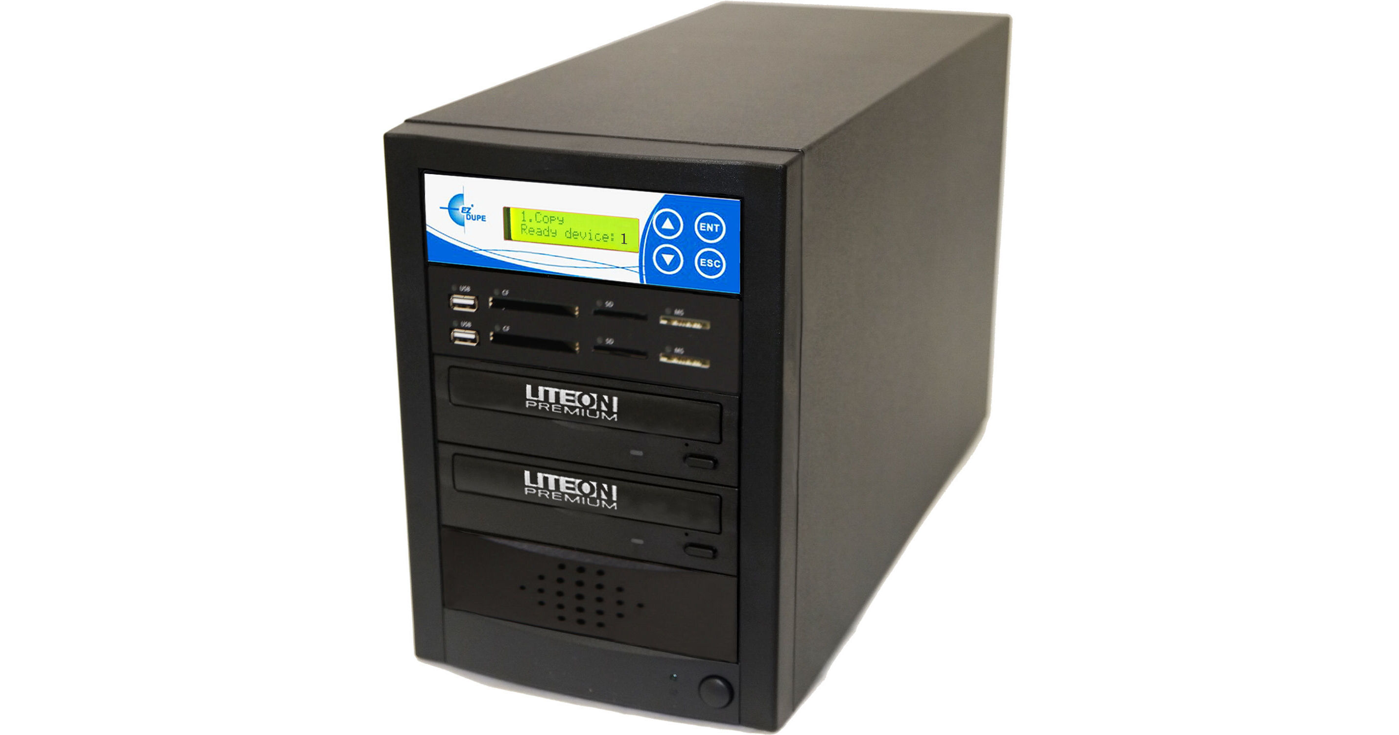 EZ Dupe Media Mirror Plus 1-Copy Multi-Format Duplicator MMP01