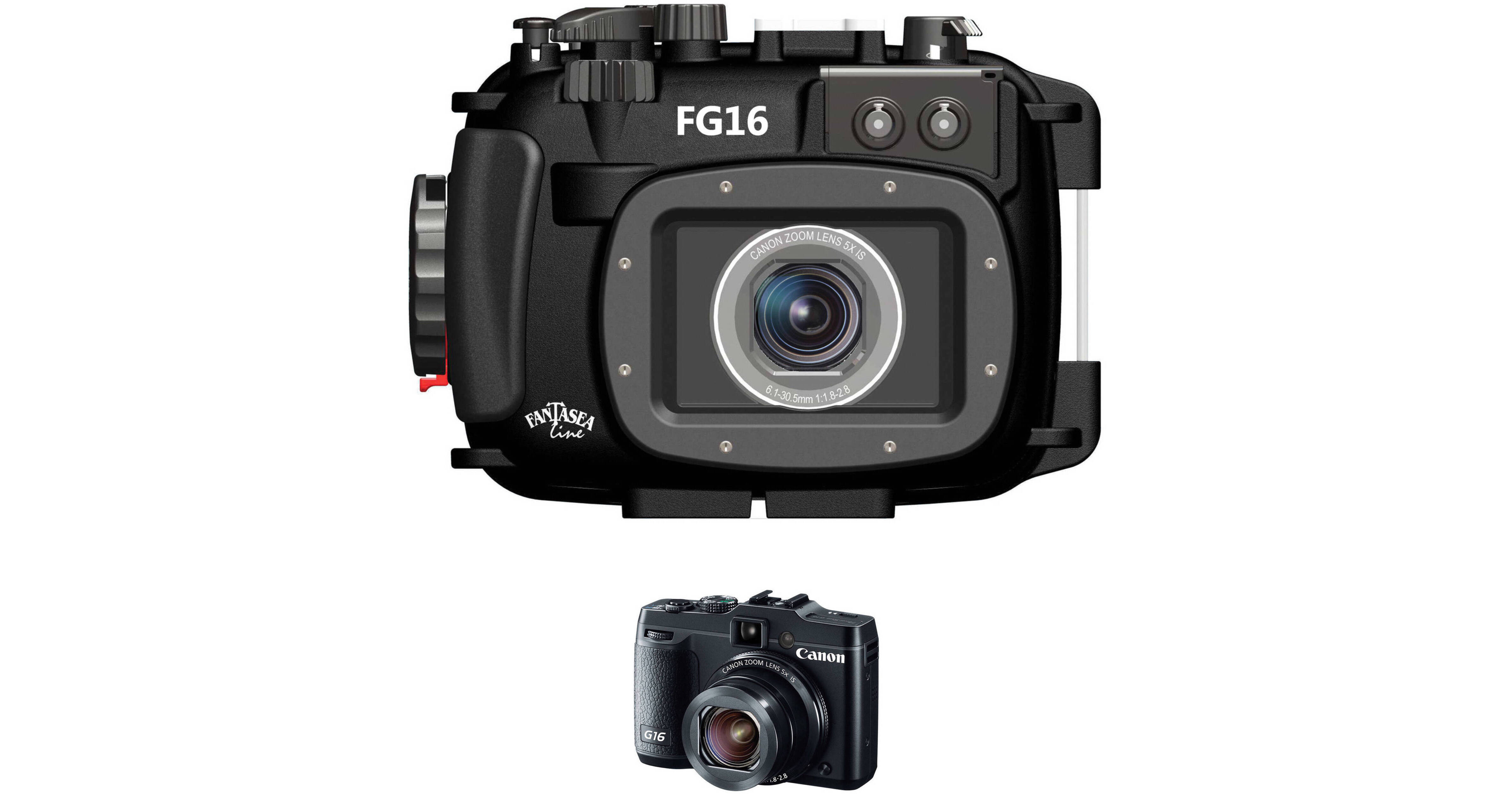 Fantasea Line FG16 Underwater Housing and Canon PowerShot G16