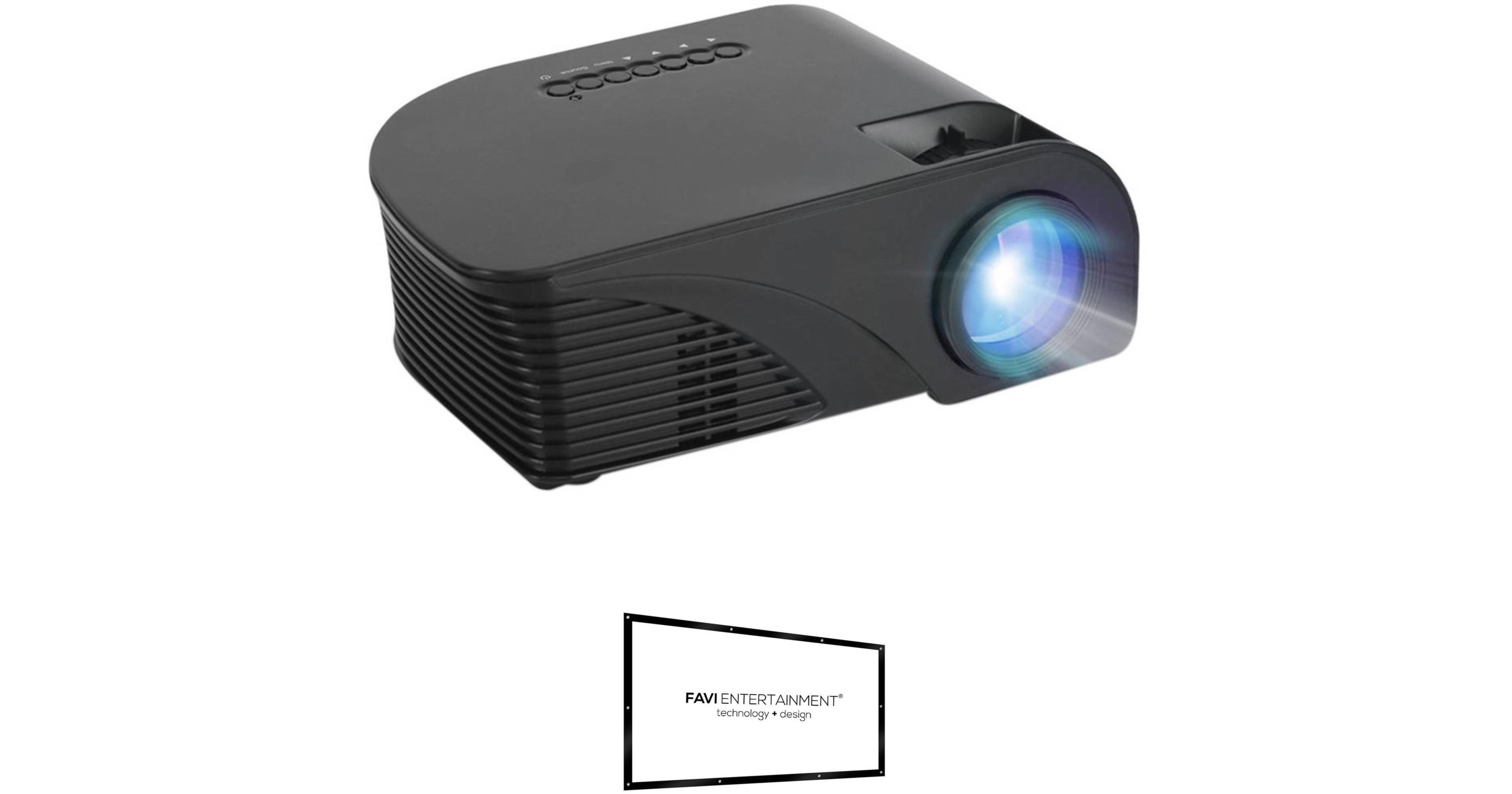 テレビ・映像機器 FAVI Entertainment製のRio LED Projector」