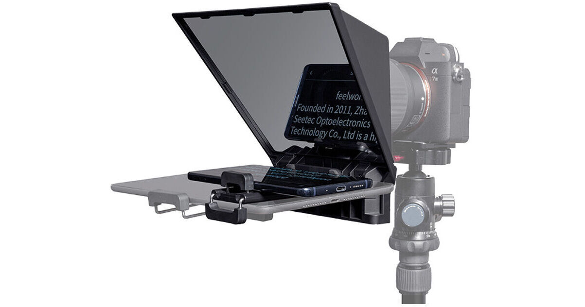 FeelWorld Portable DSLR / Mirrorless Camera Teleprompter TP2 B&H