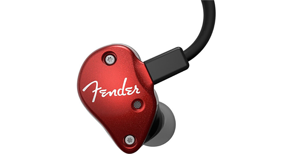 Fender FXA6 Pro In-Ear Monitors (Red) FXA6 RED B&H Photo Video