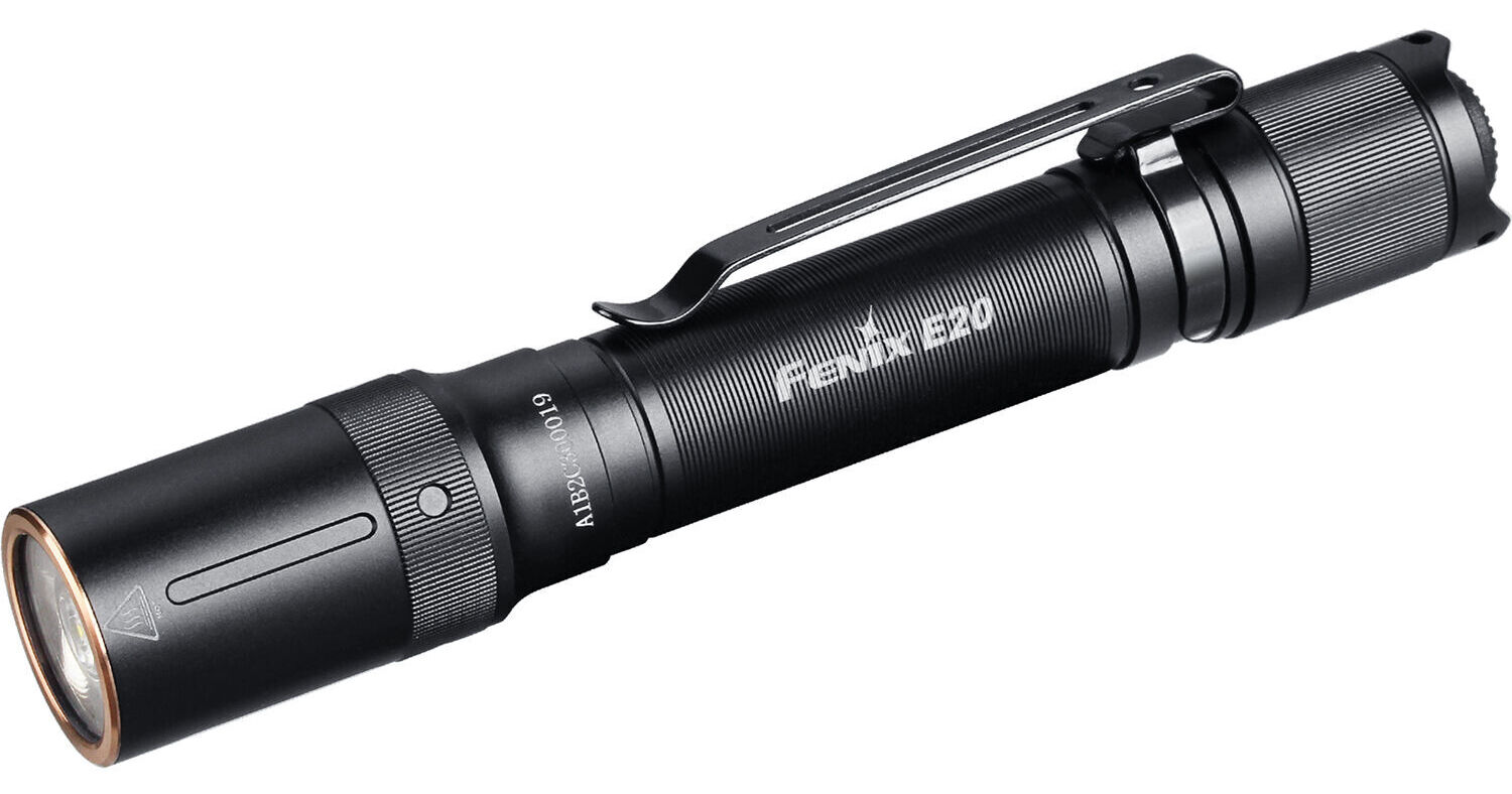 fenix e20 v2.0 aa flashlight Fenix Flashlight E20 V2.0 EDC Flashlight E20V2 B&H Photo Video