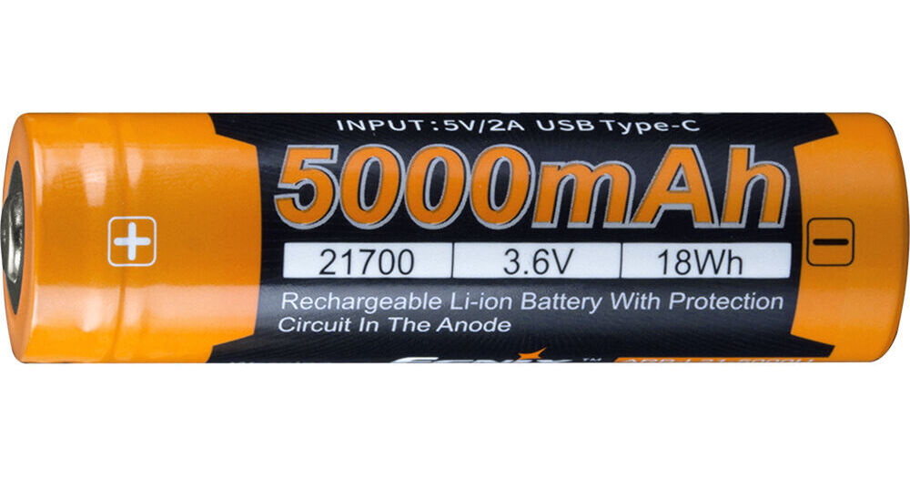 fenix flashlight battery type PD36R ACE Black in micro Fenix Flashlights | Batteries for