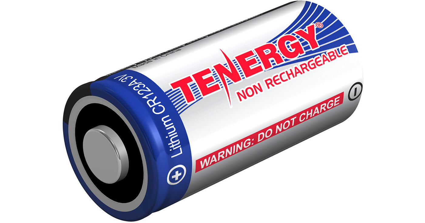 Fenix Flashlight TEN-30214 Tenergy CR123A Lithium TEN-30214 B&H