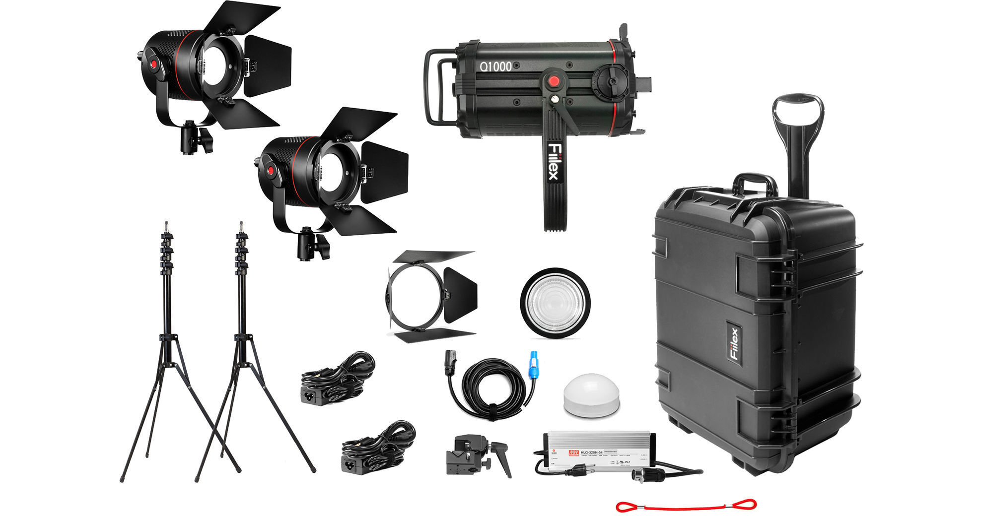 Fiilex X314 1-Q1000-DC 2-P360 Pro Plus 3-Light LED FLXX314 B&H