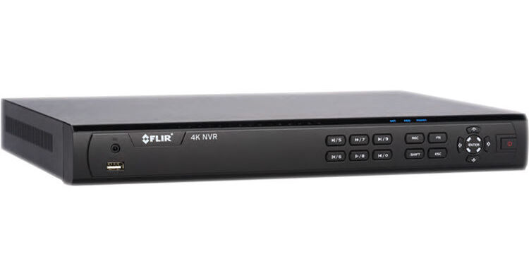 FLIR DNR700 Series 32-Channel 8MP NVR with 4TB HDD DNR7324 B&H