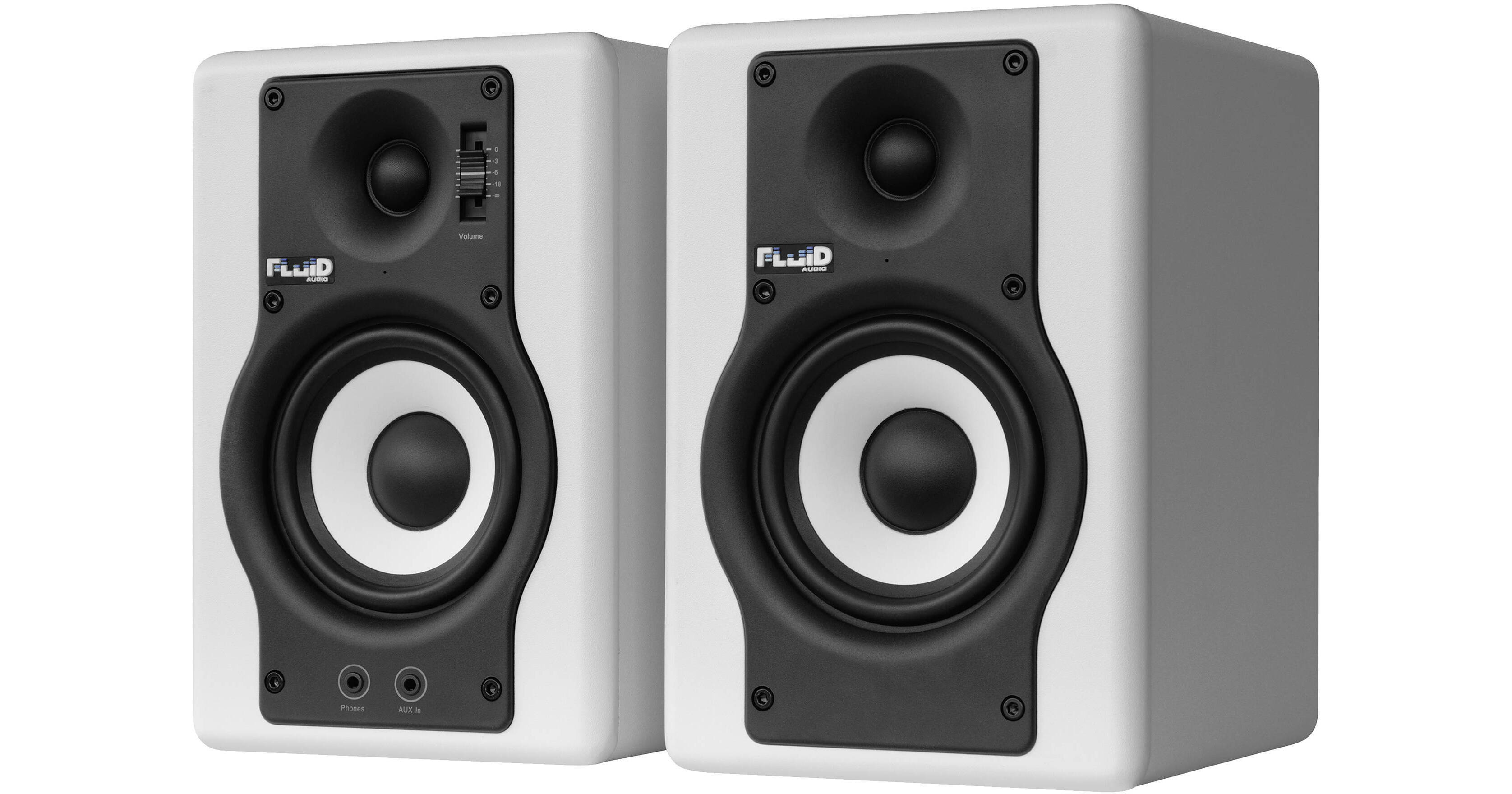 スタジオモニター　Fluid Audio　F4W Fluid Audio F4 - 30W 4