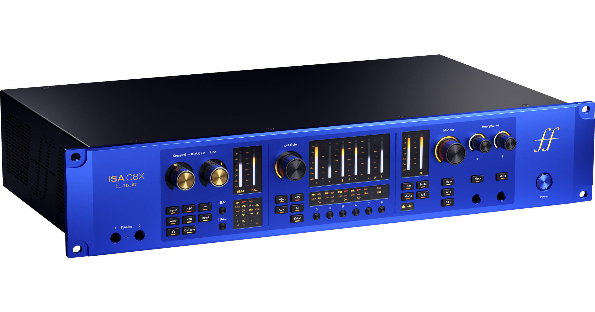 Focusrite ISA C8X 26x28 USB-C Audio Interface ISA-C8X B&H Photo