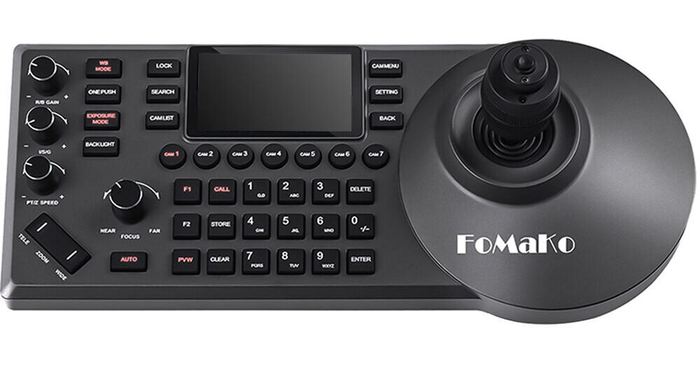 FoMaKo KC608 Pro PTZ Camera Controller with Joystick KC-608 PRO