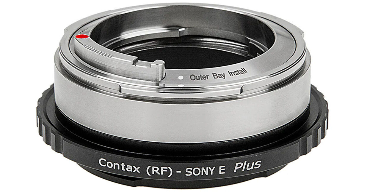 FotodioX Lens Adapter Plus (Contax RF to Sony E) CBA-SNE-PLS B&H