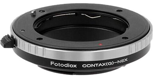 Adaptateur Contax G Vers Sony FE (A7 I II III IV) – Monture Dorée, Alu