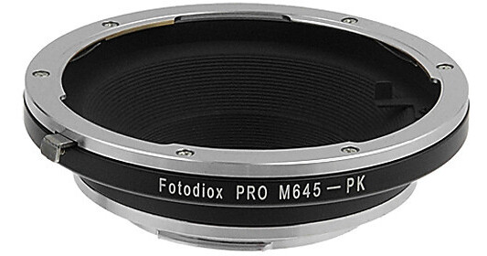 FotodioX Pro Lens Mount Adapter for Mamiya 645 Lens M645-PK-PRO