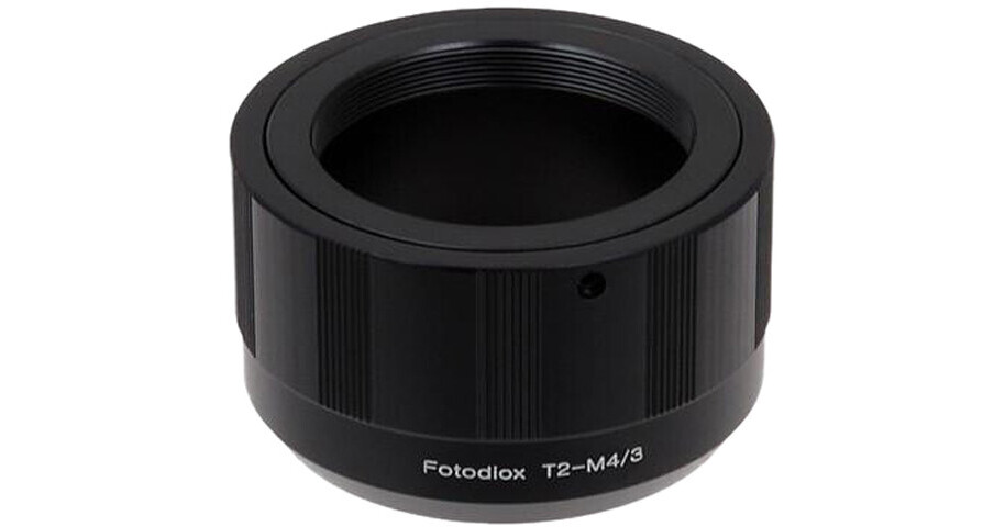 Fotasy T/T2 Mount To Micro 4/3 (M4/3) Lens Adapter | For BlackMagic Design MFT Mount Cameras