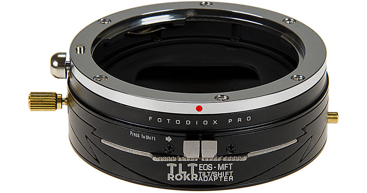 Canon EF To Micro 4/3rds Lens Mount Adapter With Aperture Adjustment - M43 MFT