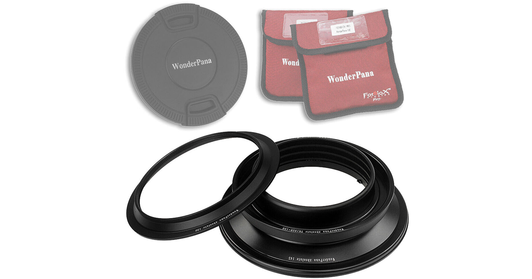 WonderPana 145 System Core & Lens Cap - Filterhalter Für Tokina 16-28mm F/2.8 AT-X Pro FX Objektiv (Vollformat)