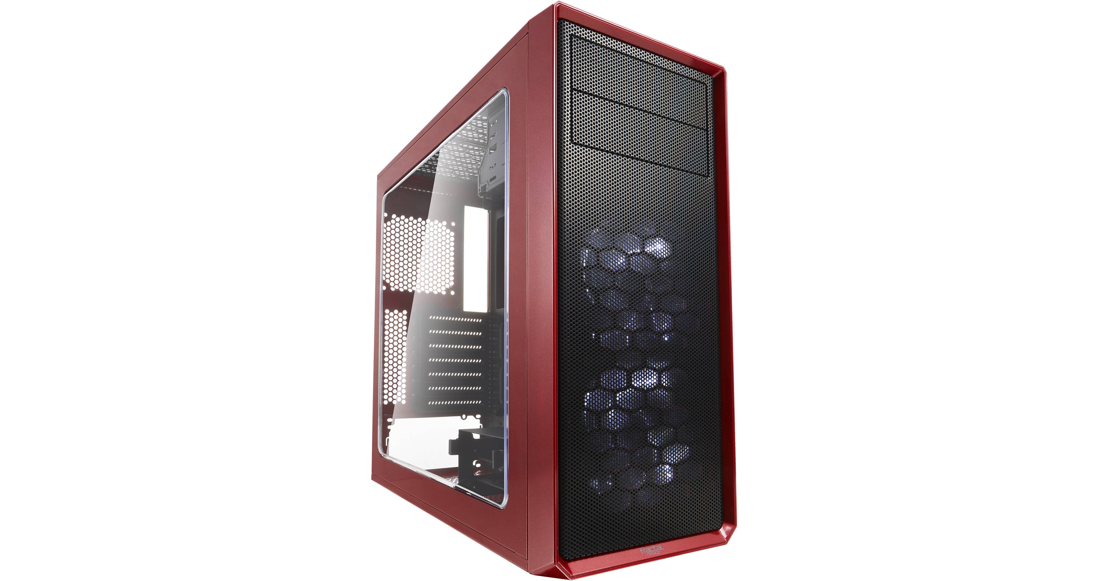 Fractal Design Focus G Mid-Tower Case (Red) FD-CA-FOCUS-RD-W B&H