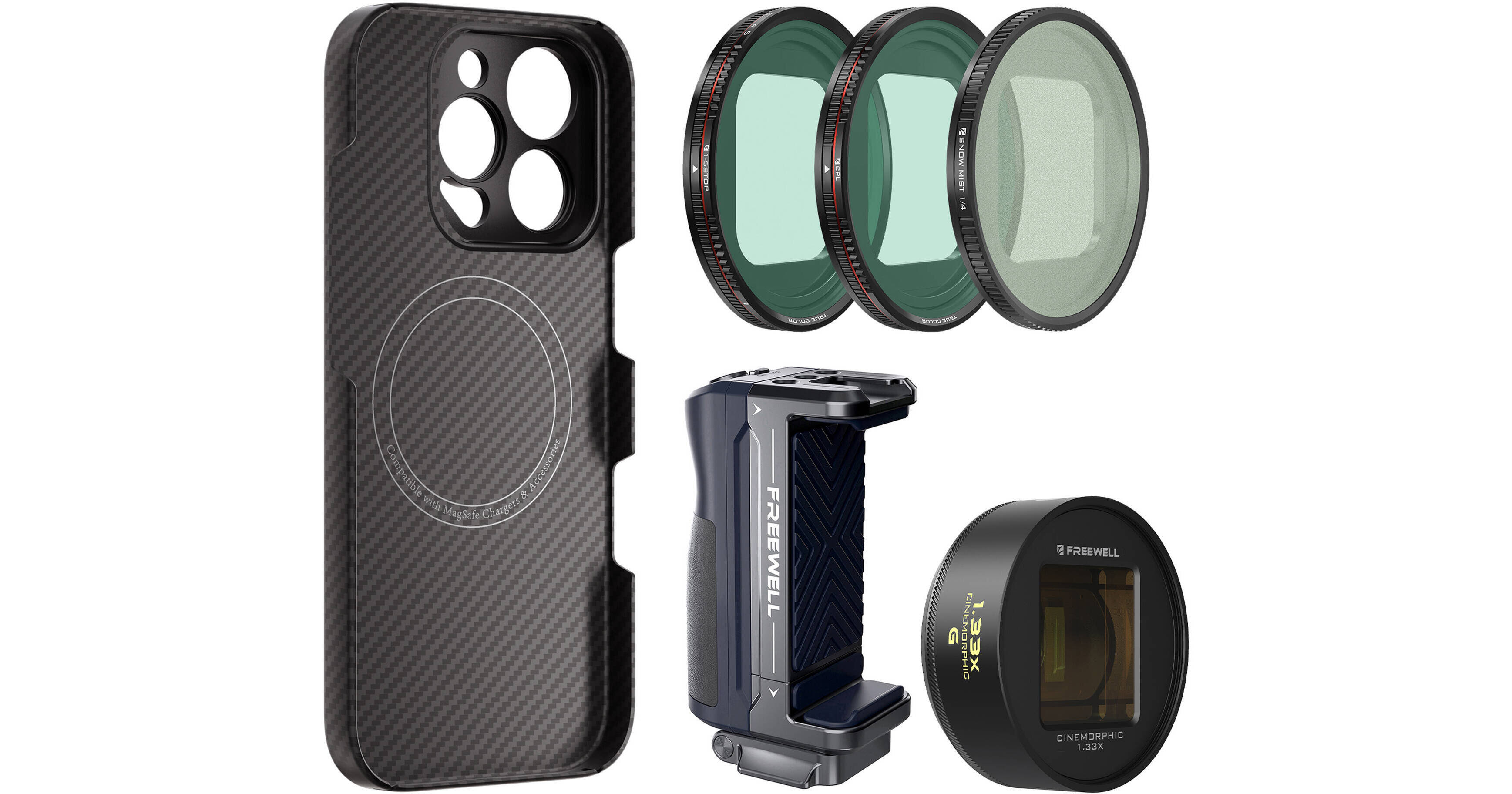 Freewell Pro Filmmaker Mega Kit for iPhone 16