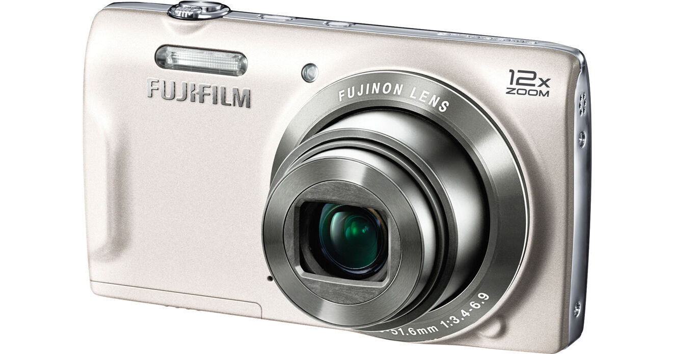 FUJIFILM FinePix T550 Digital Camera (White) 16309733 B&H Photo