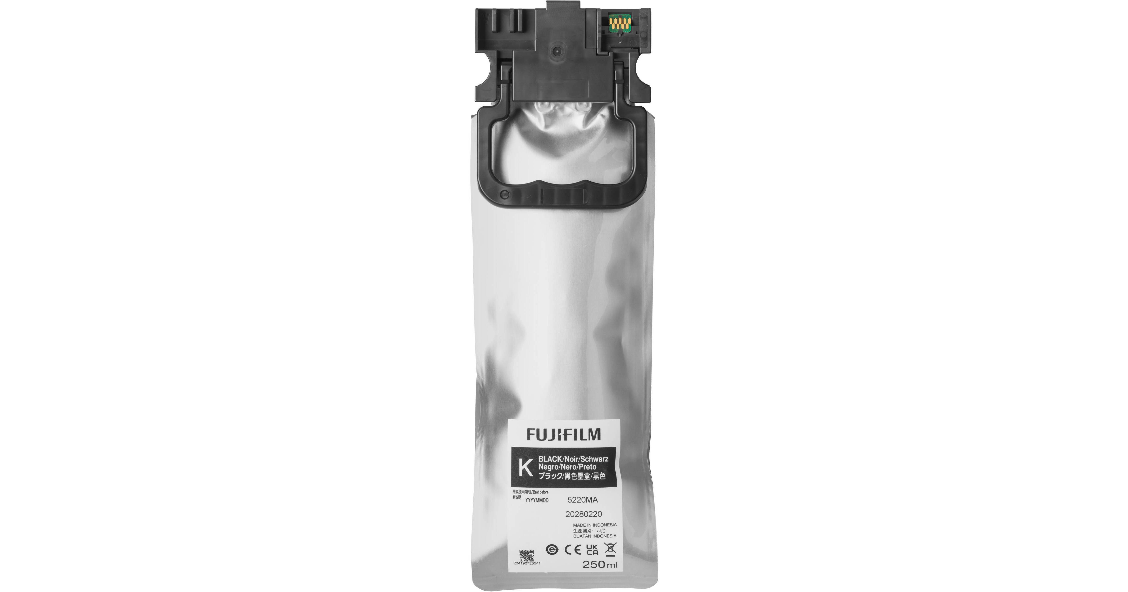 FUJIFILM Ink Supply for DX400 (250mL, Black) 16820995 B&H Photo