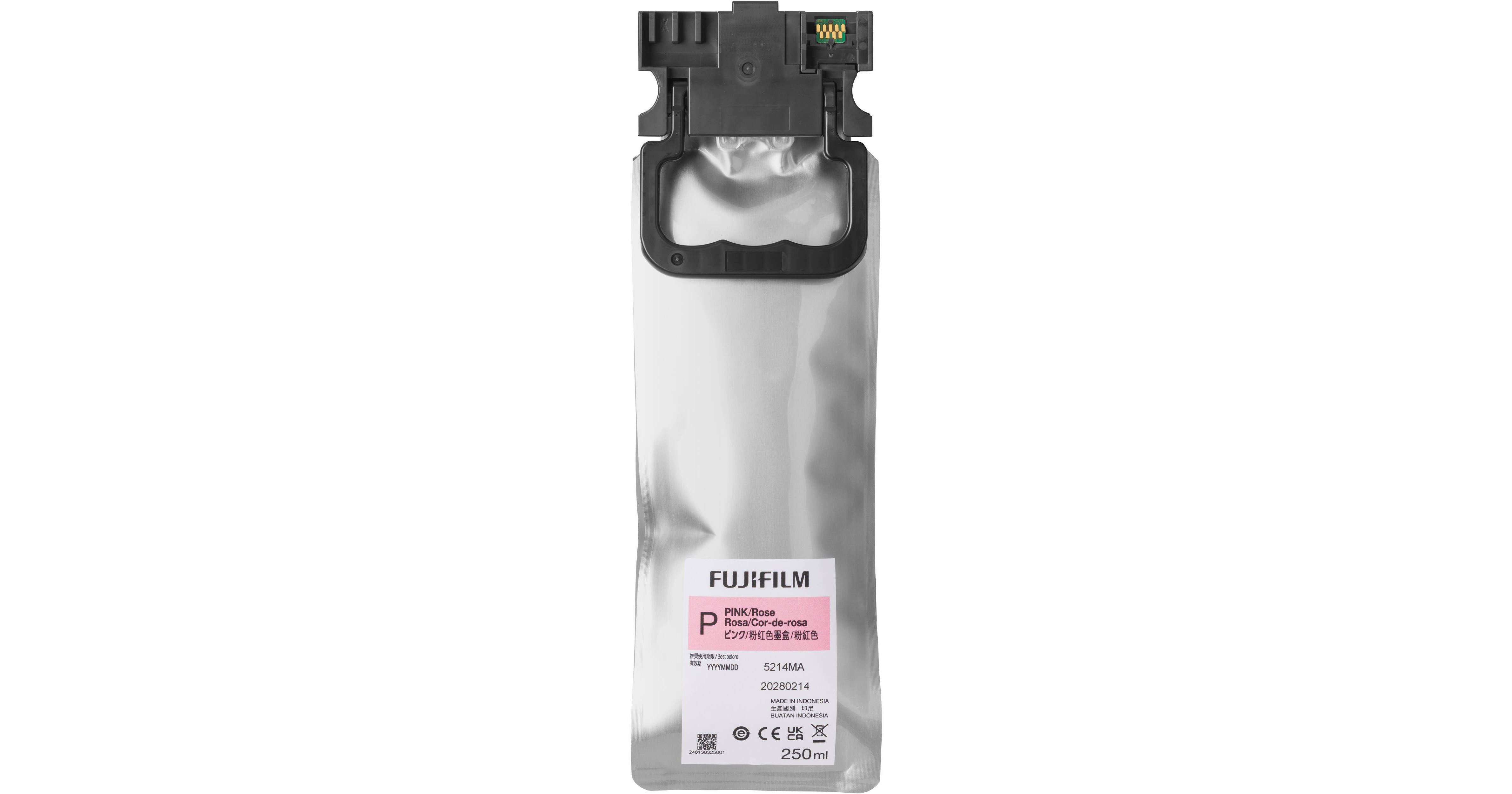 FUJIFILM Ink Supply for DX400 (250mL, Pink) 16821042 B&H Photo