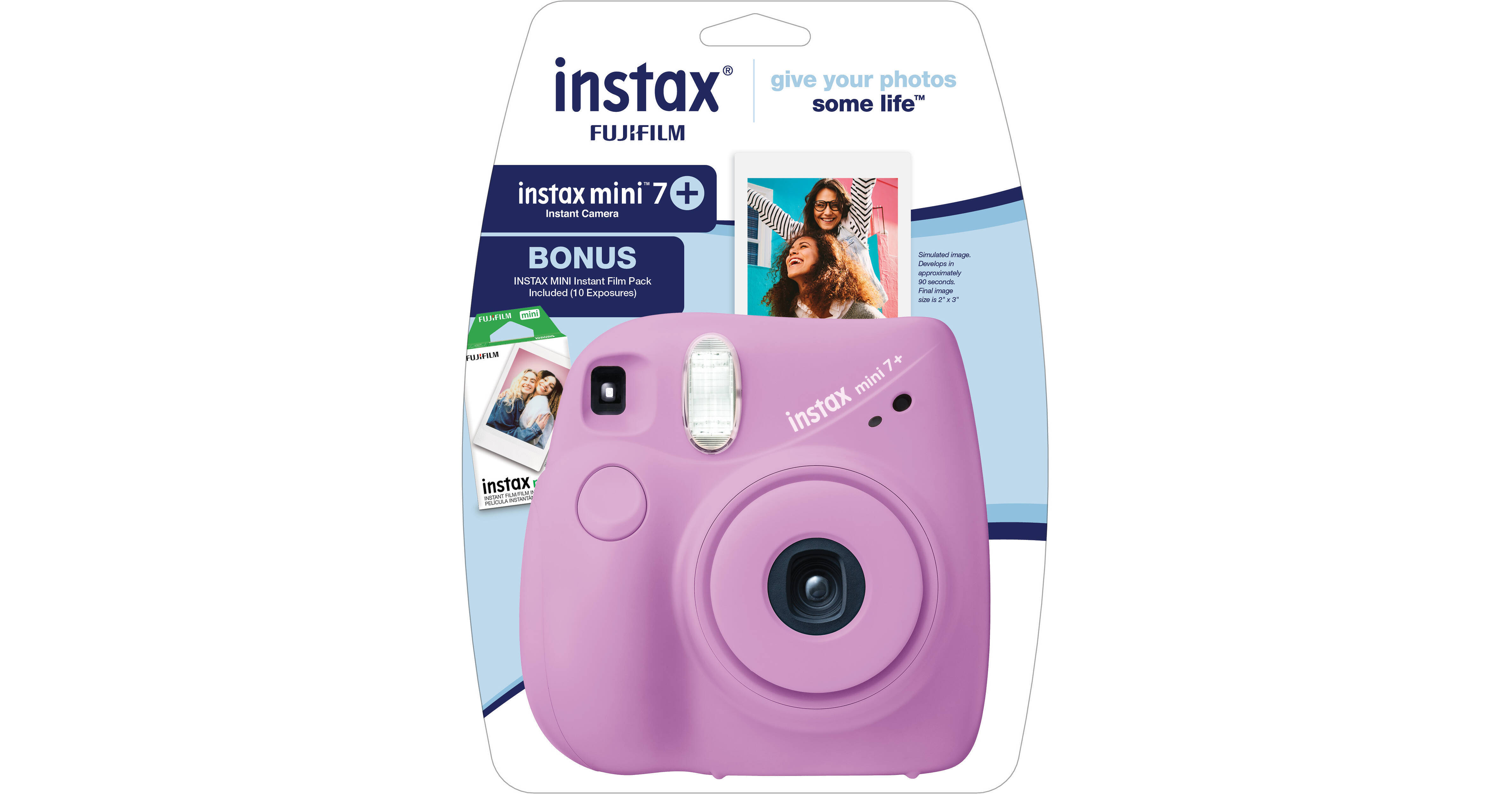 FUJIFILM INSTAX MINI 7+ Instant Film Camera 600021777 B&H Photo