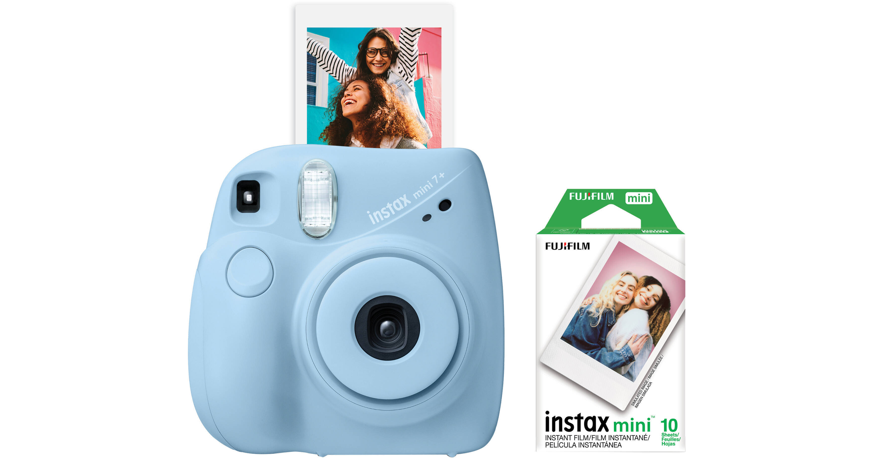 FUJIFILM INSTAX MINI 7+ Instant Film Camera 600021778 B&H Photo