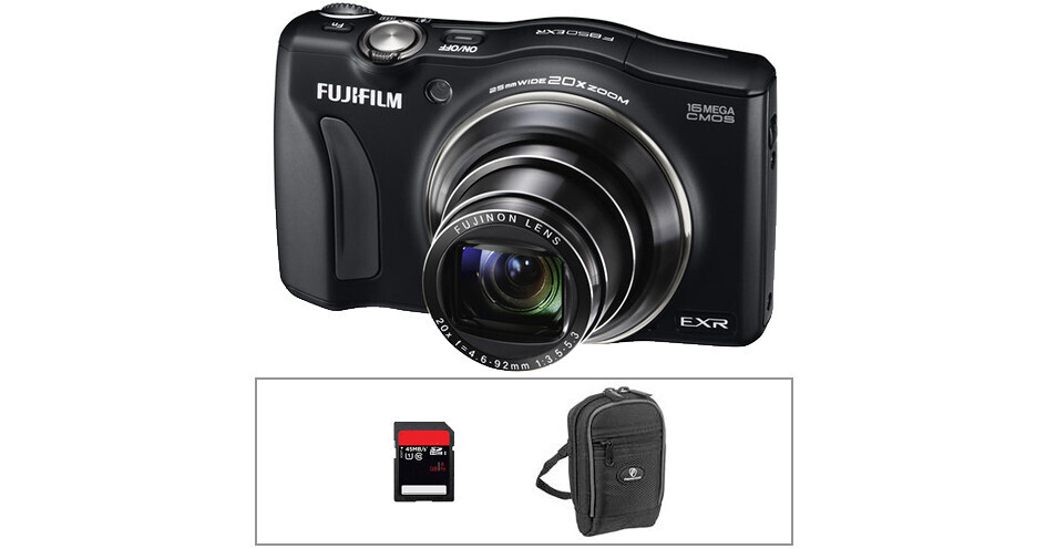 FUJIFILM FinePix F850EXR Digital Camera Basic Kit B&H Photo