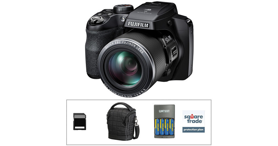 FUJIFILM FinePix S9400W Digital Camera Deluxe Kit B&H Photo