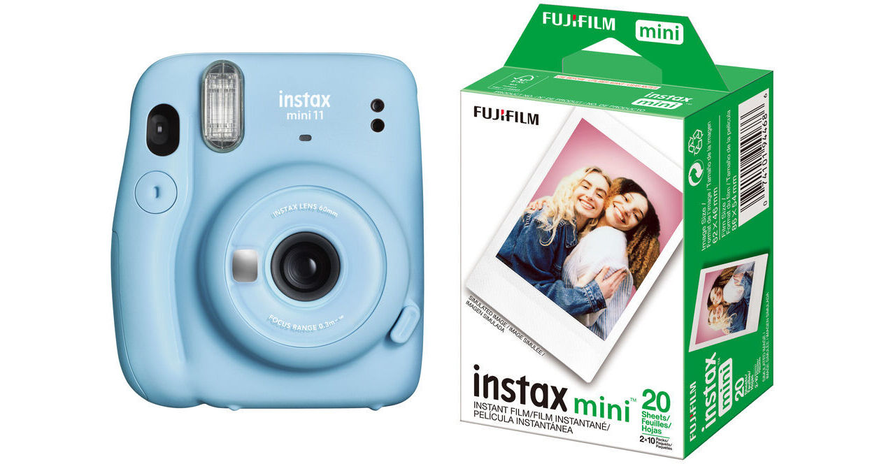 FUJIFILM INSTAX MINI 11 Instant Camera Kit with Twin Pack of FUJIFILM INSTAX MINI 11 Instant Camera Kit with Twin Pack of