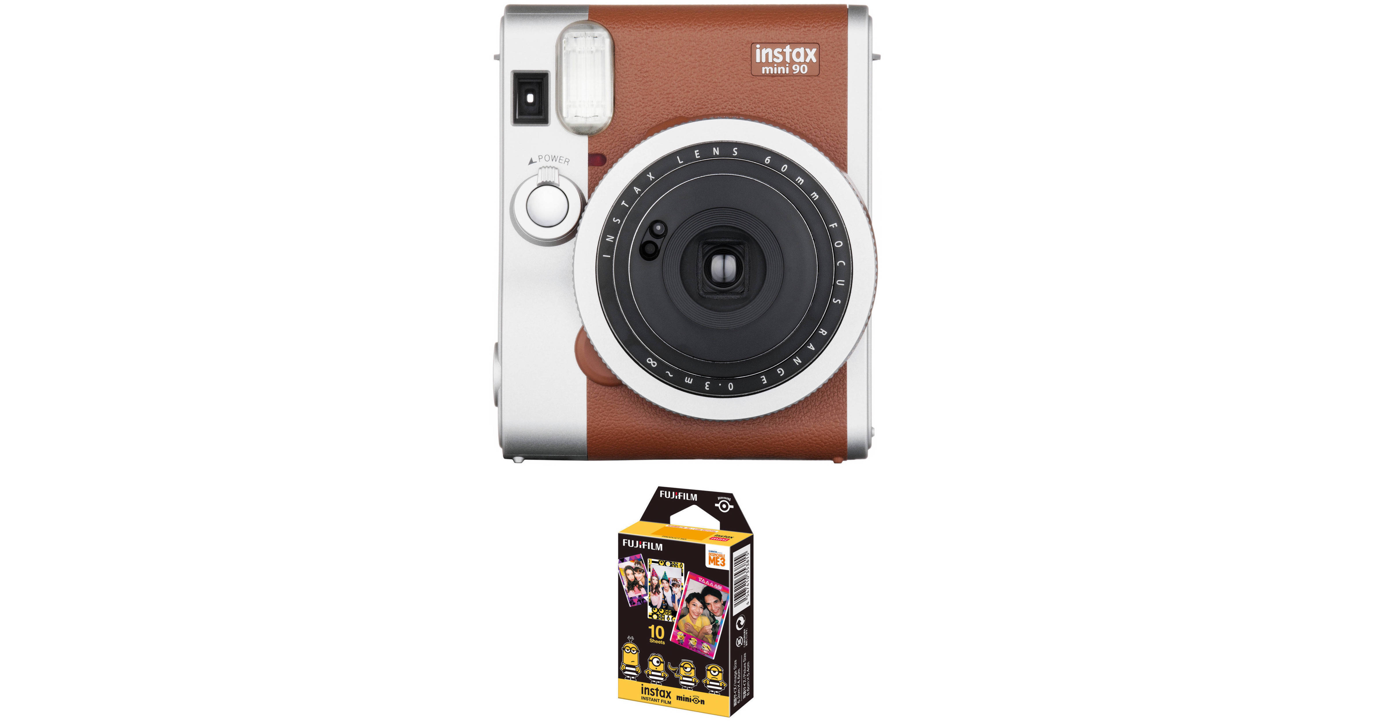 FUJIFILM INSTAX Mini 90 Neo Classic Instant Film Camera with