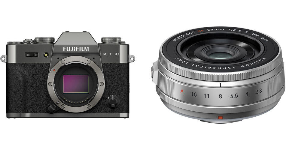 FUJIFILM X-T30 III Mirrorless Camera with 23mm f/2.8 R WR Lens