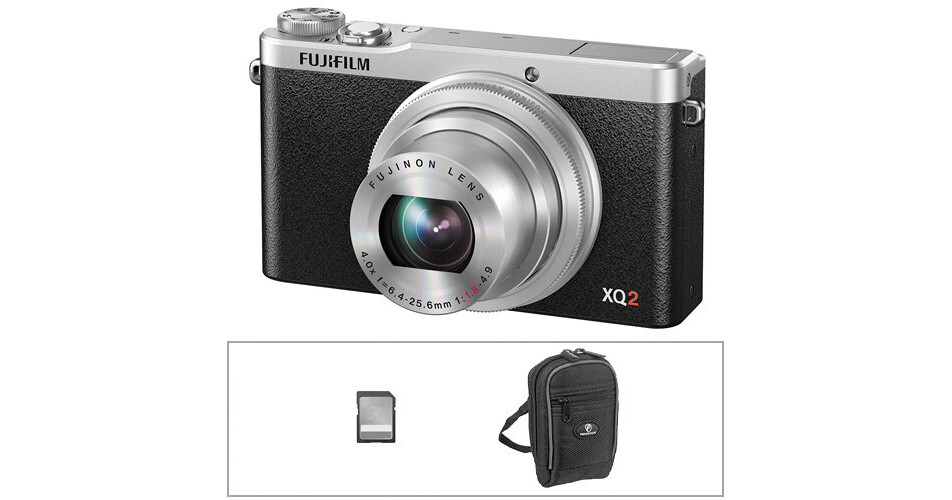 FUJIFILM XQ2 Digital Camera Basic Kit (Silver) B&H Photo Video FUJIFILM XQ2 Digital Camera Basic Kit (Silver) B&H Photo Video