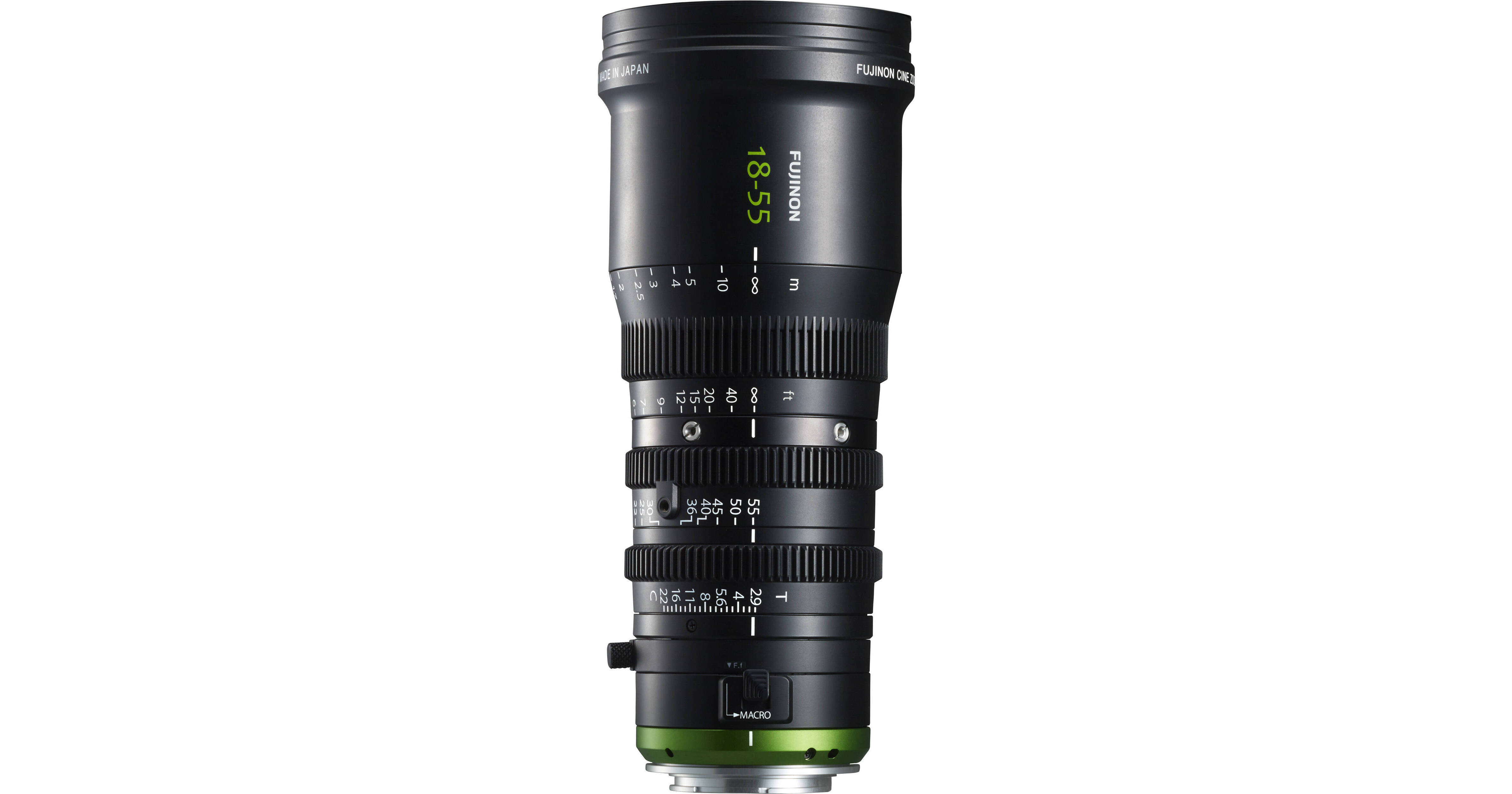 Fujifilm Fujinon Cine Zoom Conquest 2,9/18-55 Pour sony E-Mount + Top