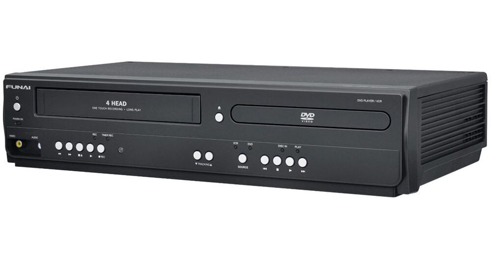FUNAI DV220FX4 DVD Player/VCR with Line-In Recording DV220FX4