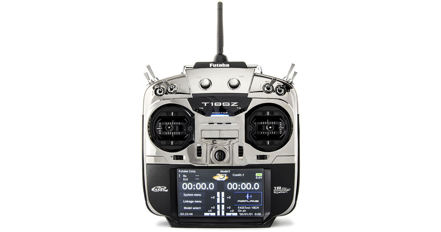 Futaba Heli 18SZ 70th Anniversary Transmitter 01004358-3 B&H