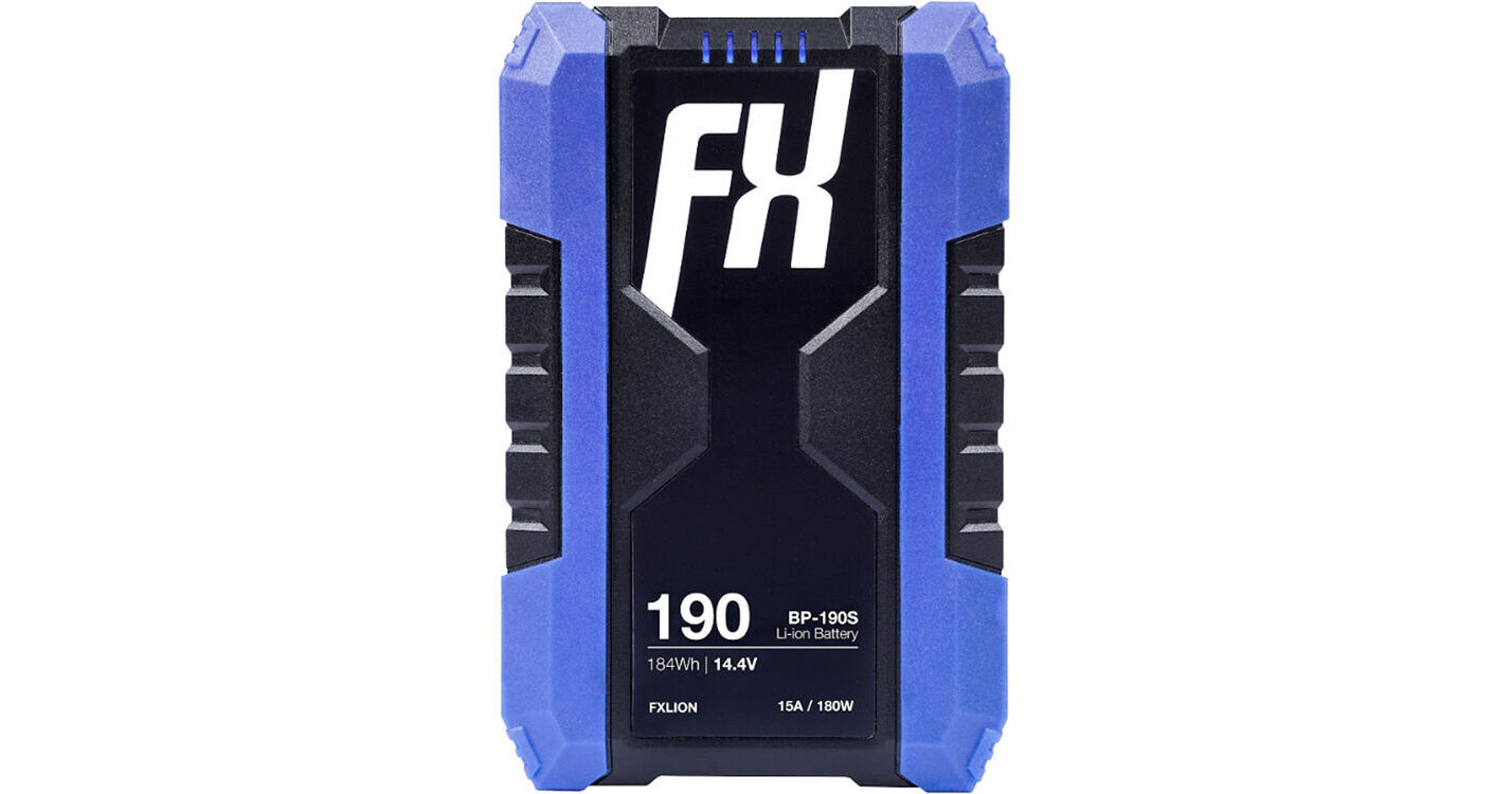 FOMITO純正 FB-130/FB-190 Vマウントバッテリー FXLion Cool Black Series BP-190S 190Wh 14.8V Battery BP-190S B&H