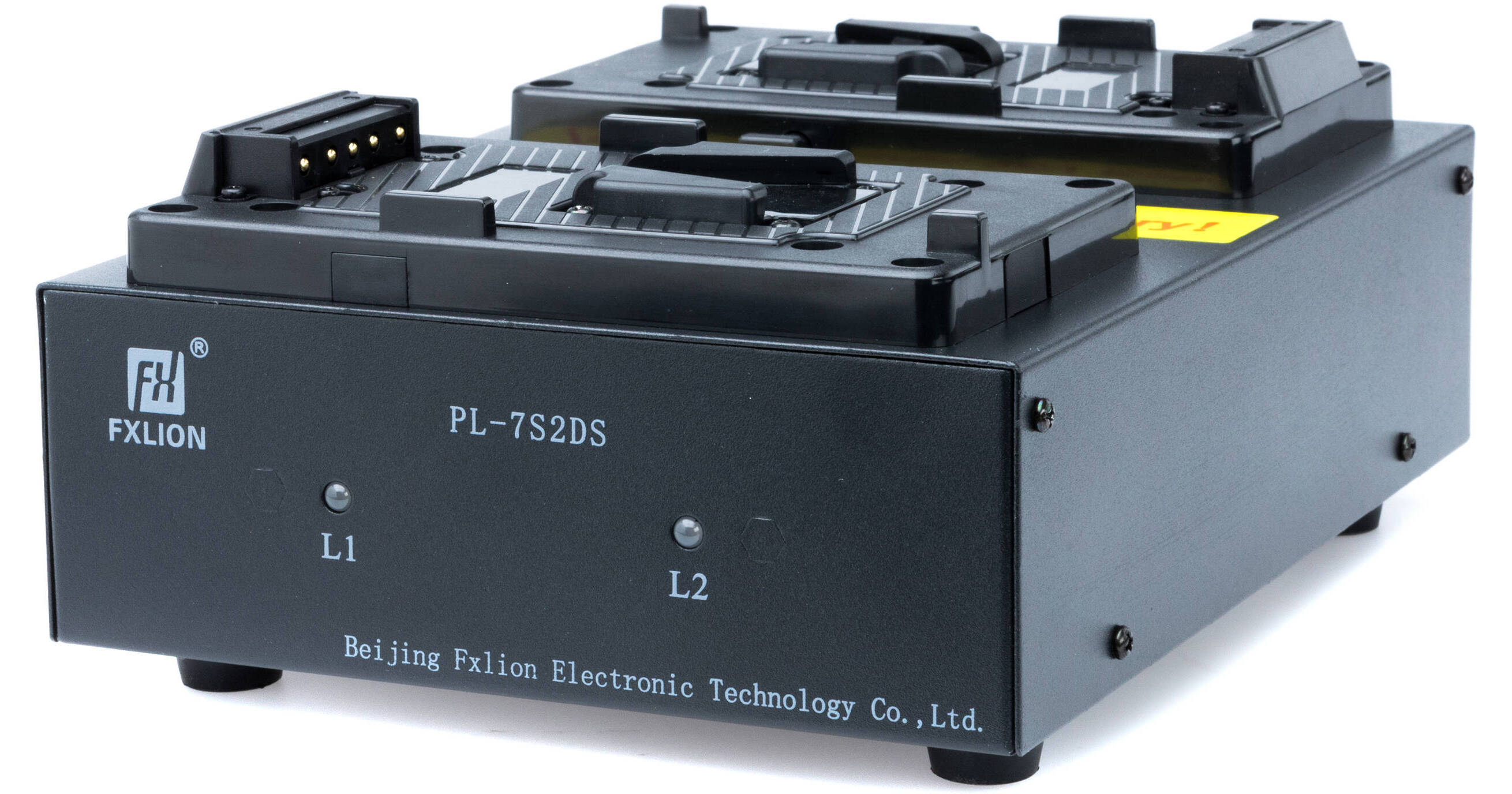 FXLion PL-7S2DS Dual V-Mount Battery Charger PL-7S2DS B&H Photo